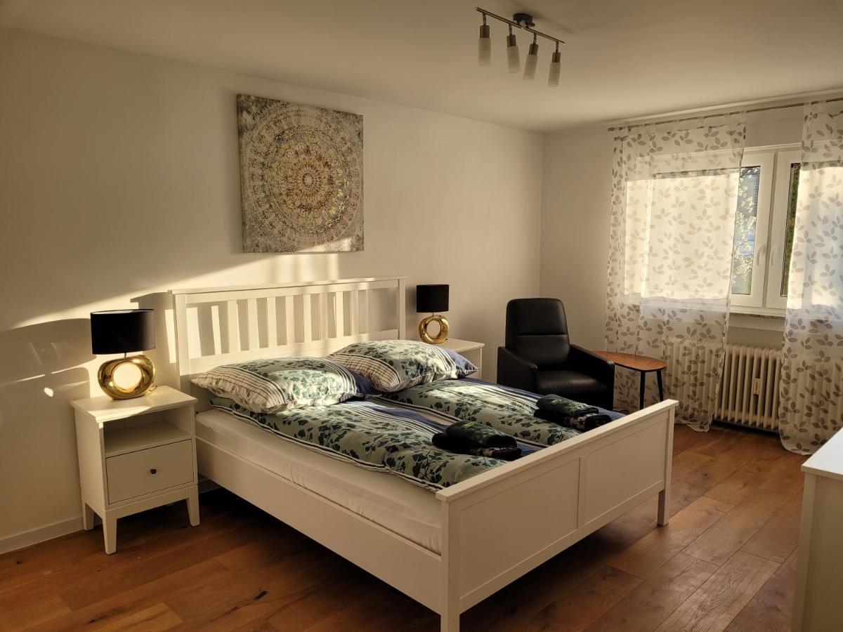 Ferienwohnung Anna Oftersheim Schwetzingen Hockenheim 3 Zimmer Mit Balkon ภายนอก รูปภาพ