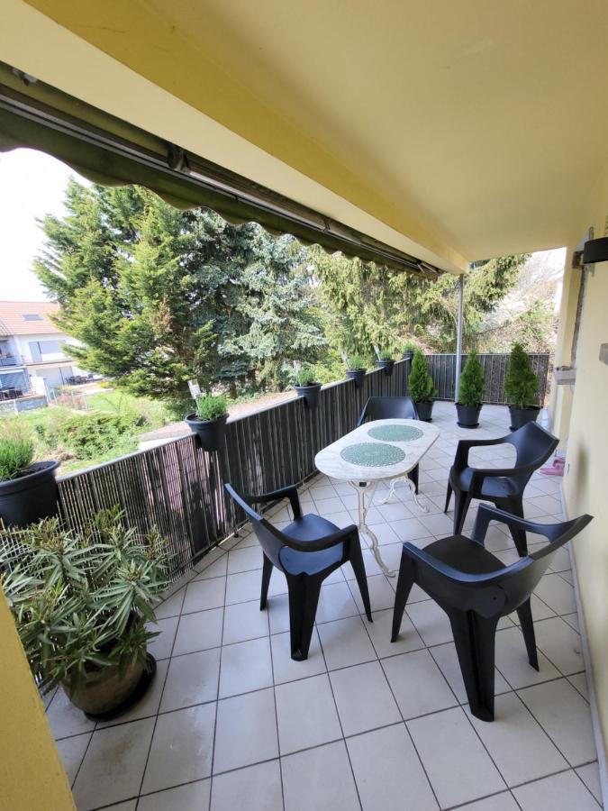 Ferienwohnung Anna Oftersheim Schwetzingen Hockenheim 3 Zimmer Mit Balkon ภายนอก รูปภาพ